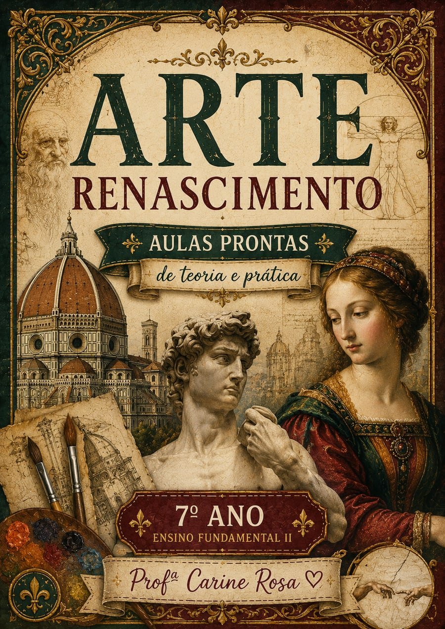 Capa da apostila Arte Renascimento